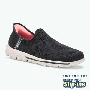 Női cipő SKECHERS Go Walk Travel Tahiti Sunset black (Go Walk Travel Tahiti Sunset 124799 BLK) kép