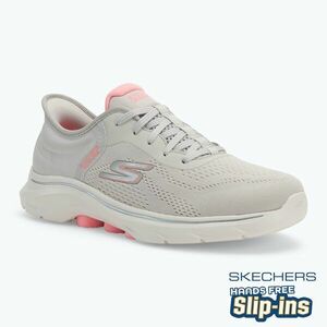 Női cipő SKECHERS Go Walk 7 Valin gray/pink (Go Walk 7 Valin 125233 GYPK) kép