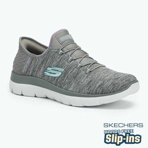 Női cipő SKECHERS Summits Dazzling Haze gray/mint (Summits Dazzling Haze 149937 GYMT) kép