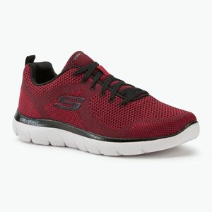 Férfi cipő SKECHERS Summits Brisbane red/black (Summits Brisbane 232057 RDBK) kép