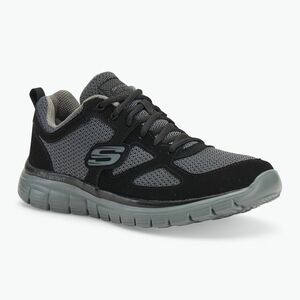 Férfi cipő SKECHERS Burns Agoura black/gray (Burns Agoura 52635 BKGY) kép