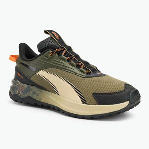 Férfi futócipő PUMA Extend Lite Trail landslide dark olive/puma black (Extend Lite Trail 310092 02) kép