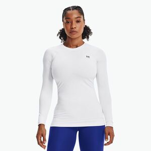 Női Under Armour Authentics CG Crew fehér/fekete hosszú ujjú női ruha (Authentics CG Crew 1368701-100) kép