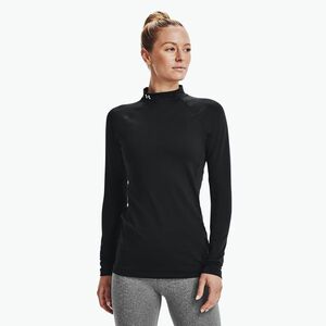 Under Armour Authentics CG Mockneck fekete/fehér női hosszú ujjú edzőruha (Authentics CG Mockneck 1368702-001) kép