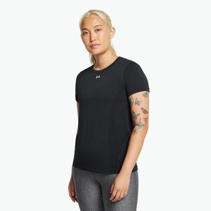 Under Armour női edzőpóló Vanish Seamless Loose fekete/antracit/fehér (Vanish Seamless Loose 1384406-001) kép