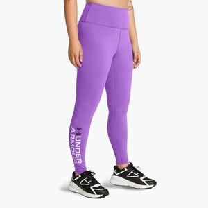 Under Armour Campus Graphic női edző leggings pazar/só lila/fekete (Campus Graphic 1386483-525) kép