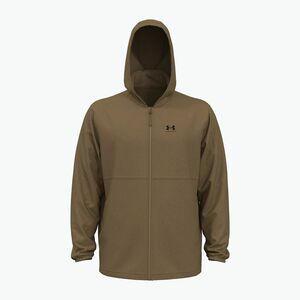Férfi sportkabát Under Armour Vibe Woven Windbreaker coyote/black (Vibe Woven Windbreaker 1386555-498) kép