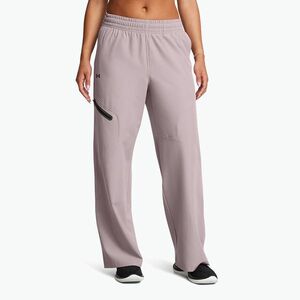Under Armour női nadrág Unstoppable Woven Wide Leg tetra szürke/fekete (Unstoppable Woven Wide Leg 1388857-015) kép