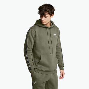 Férfi pulóver Under Armour Icon Fleece HD marine green/white (Icon Fleece HD 1389356-390) kép