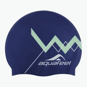 AquaFeel Zig Zag kék úszósapka (Zig Zag 30502) kép
