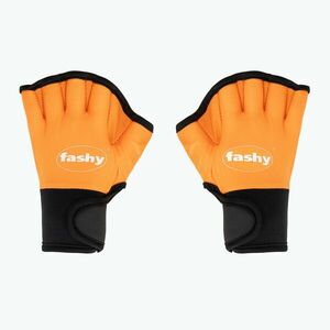 Fashy 4462 neoprén aquafitness kesztyű narancs/fekete (Neoprenowe 4462) kép