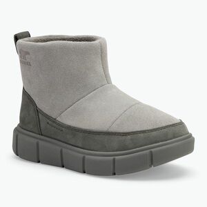Sorel Youth Sorel Explorer III Slip-On WP krómszürke/quarry gyermek hócsizma (Youth Sorel Explorer III Slip-On 2101331061) kép
