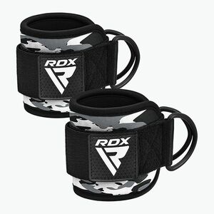 RDX A4 bokakampó hevederek tornaterem kábelgéphez szürke (A4 Ankle Straps For Gym Cable Machine WAN-A4CG-P) kép