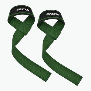 RDX W1 súlyzós edzés csuklószíjak hadsereg zöld (W1 Weight Training Wrist Straps WAN-W1AG+) kép