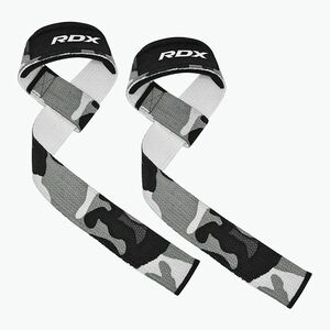 RDX W1 súlyzós edzés csuklószíjak terepszínű szürke (W1 Weight Training Wrist Straps WAN-W1CG+) kép