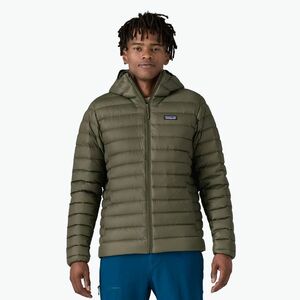 Férfi pehelykabát Patagonia Down Sweater Hoody pine needle green (Down Sweater Hoody 84702) kép