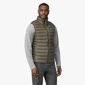 Férfi mellény Patagonia Down Sweater pine needle green (Down Sweater 84623) kép