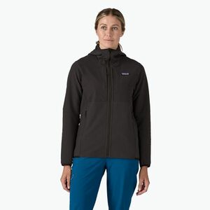 Női softshell dzseki Patagonia R2 CrossStrata Hoody fekete (R2 CrossStrata Hoody 85485) kép