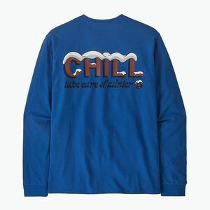 Férfi hosszú ujjú felső Patagonia Chill Responsibili endless blue (Responsibili endless 37781) kép