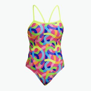Női Funkita Single Strap egyrészes Curly Wurly fürdőruha (Single Strap One Piece FKS030L7192712) kép