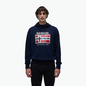 Férfi Napapijri B-Dorees kapucnis melegítő blu marine (B-Dorees Hooded NP0A4IBD1761) kép