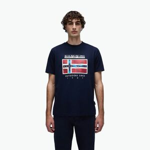 Férfi Napapijri S-Dorees blu marine póló (S-Dorees SS NP0A4IBE1761) kép