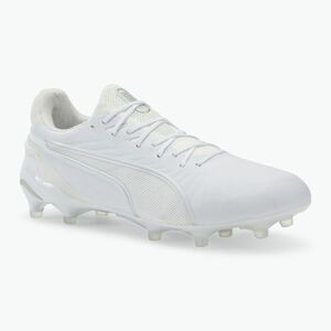 PUMA King Ultimate FG/AG futballcipő puma fehér/puma ezüst (King Ultimate FG/AG 107809 04) kép