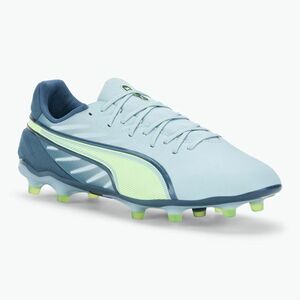 PUMA King Match FG/AG fagyos harmat/szeszes alma futballcipő (King Match FG/AG 107863 03) kép