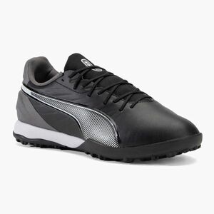 PUMA King Match TT futballcipő puma fekete/puma fehér/hideg sötétszürke (King Match TT 107879 01) kép