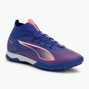 PUMA Ultra 5 Match+ TT lápisz lazuli/puma fehér/napsütéses fényű futballcipő (Ultra 5 Match+ TT 107890 01) kép