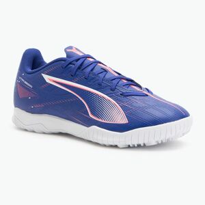 Férfi PUMA Ultra 5 Play TT lapis lazuli/puma fehér/sunset gloe futballcipő (Ultra 5 Play TT 107905 01) kép