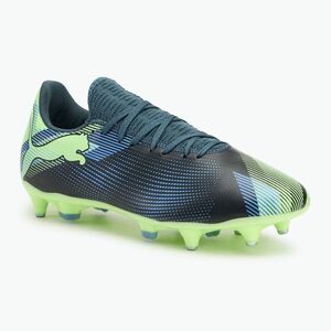 Futballcipő PUMA Future 7 Play MxSG grey skies/elektro purple (Future 7 Play MxSG 107940 03) kép