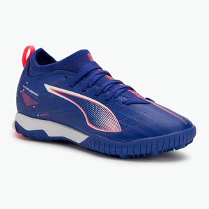 Gyerek focicipő PUMA Ultra 5 Match TT + Mid Jr lapis lazuli/puma white/sunset glow (Ultra 5 Match TT + Mid Jr 108097 01) kép