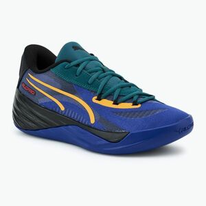 Férfi kosárlabda cipő PUMA All-Pro Nitro Crowd Craze lapis lazuli/cold green/puma black (All-Pro Nitro Crowd Craze 310387 01) kép