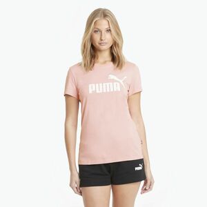 Női PUMA ESS logós női póló bridal rose (ESS Logo Tee 586774 80) kép