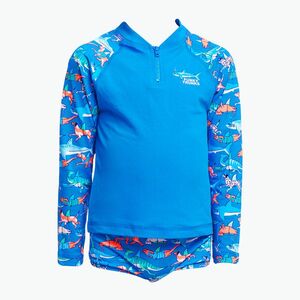 Gyermek Funky Trunks Zippy Rash Vest uszony úszó hosszú ujjú uszonyok (Zippy Rash Vest FTS023B7189103) kép