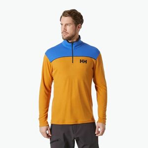 Férfi vitorlás pulóver Helly Hansen HP 1/2 Zip pulóver mustár színben (HP 1/2 Zip Pullover 30208_399) kép
