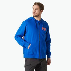 Férfi Helly Hansen HH Logo Full Zip Hoodie 2.0 kobalt 2.0 melegítőfelső (HH Logo Full Zip Hoodie 2.0 30393_543) kép