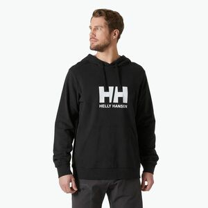 Férfi Helly Hansen HH Logo Hoodie 2.0 fekete (HH Logo Hoodie 2.0 30394_990) kép