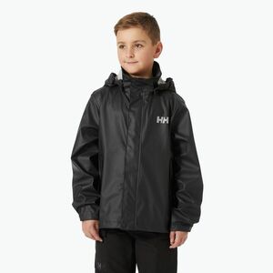 Helly Hansen gyermek vitorlás kabát Moss fekete (Moss 41674_990) kép