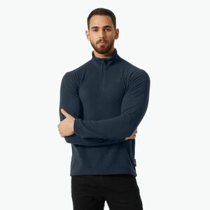 Férfi Helly Hansen Daybreaker 1/2 Zip trekking pulóver navy (Daybreaker 1/2 Zip 50844_600) kép