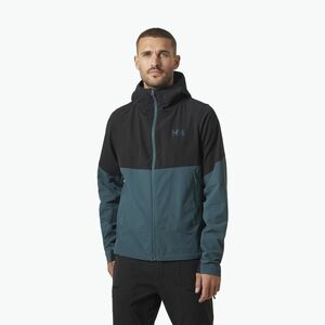 Férfi softshell kabát Helly Hansen Blaze Softshell dark creek (Blaze Softshell Hood 63286_453) kép