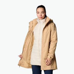 Női 3 az 1-ben kabát Columbia Pulaski II Interchange kenu /dark stone (Pulaski II Interchange 2113971262) kép