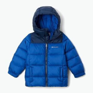 Kurtka ocieplana dziecięca Columbia Puffect Hooded mountain blue/collegiate navy (Puffect Hooded 2096272433) kép