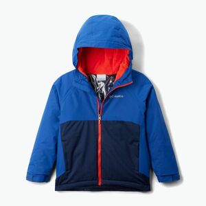 Gyerek síkabát Columbia Alpine Action III collegiate navy melange/mountain blue (Alpine Action III 2089631) kép