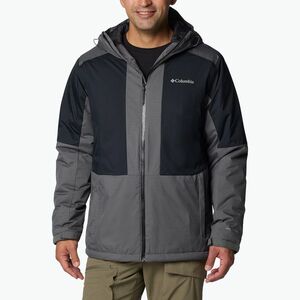 Férfi bélelt kabát Columbia Point Park II Insulated city grey/black (Point Park II Insulated 2089474) kép