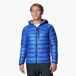 Férfi Columbia Arctic Crest Down kapucnis hegyi kék kabát (Arctic Crest Down Hooded 2088774433) kép