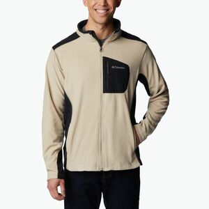 Columbia férfi Klamath Range Full Zip fleece pulóver ősi kövület / fekete (Klamath Range Full Zip 2013604271) kép