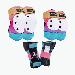 Védőfelszerelés készlet Triple Eight Saver Color Series sunset (Saver Color Series 61117) kép