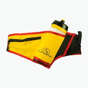La Sportiva Trail Drink fekete/sárga futóöv (Trail Drink 39KBY) kép